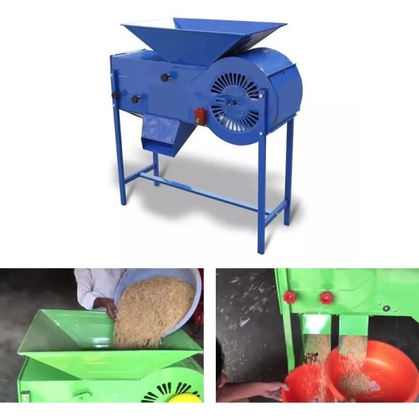 Paddy Maize Cleaner Machine With 1HP Motor, 500-600 kg per hr Production Capacity - Image 2