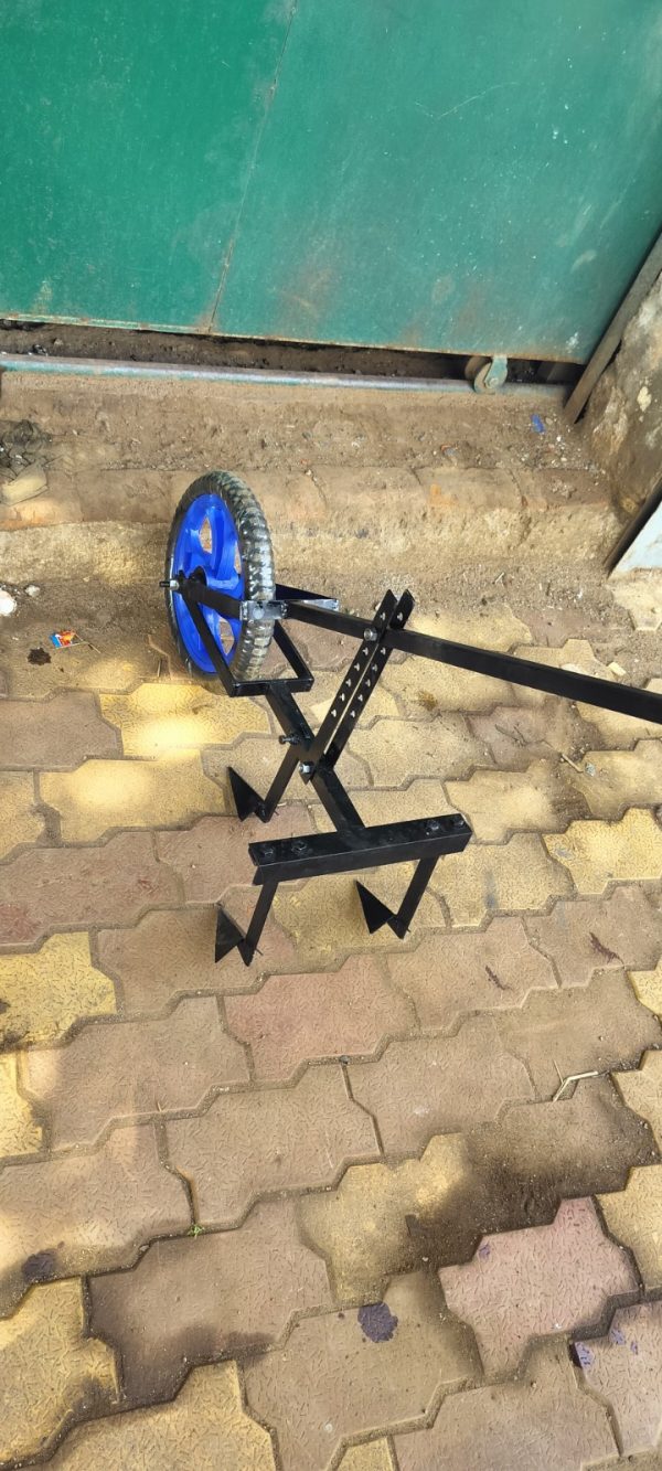 Cycle Wheel Hoe Weeder Single Rubber Tyre - Image 3