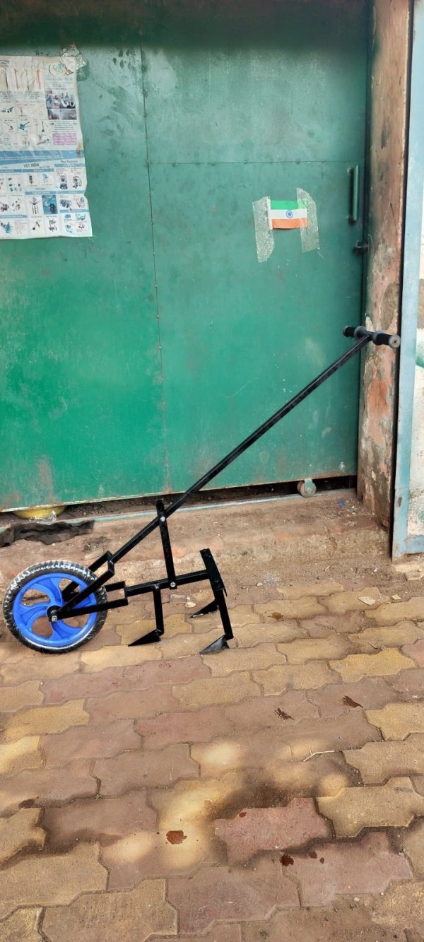 Cycle Wheel Hoe Weeder Single Rubber Tyre - Image 5