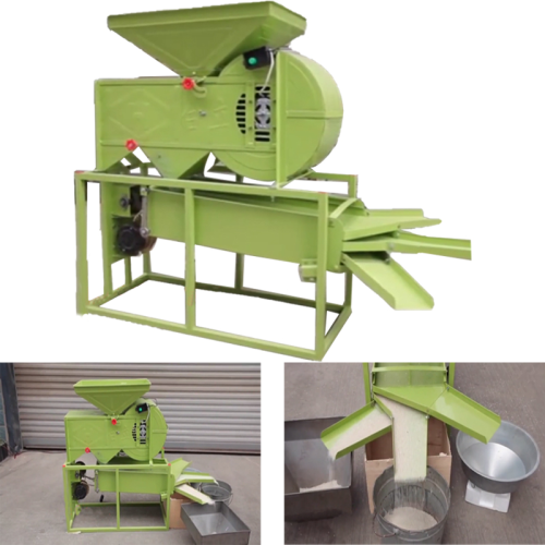 Double Motor Grain Winnower Grader and Cleaner Machine 500 – 600 kg Per Hour