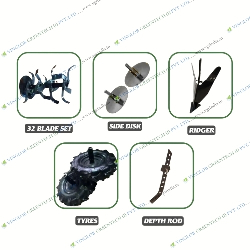 7Hp Petrol Engine Power Weeder - Image 5