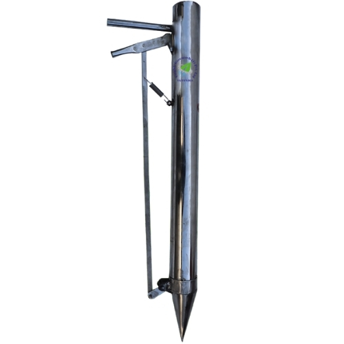 Manual Vegetable Transplanter, Stainless Steel Body ( Single Cone Model )