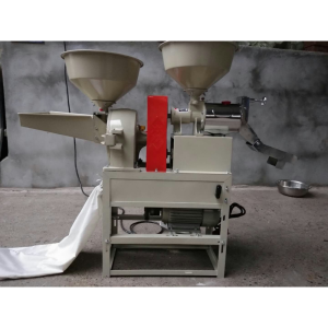Combined Rice Mill 6N40 Chrome Model With 3HP Motor
