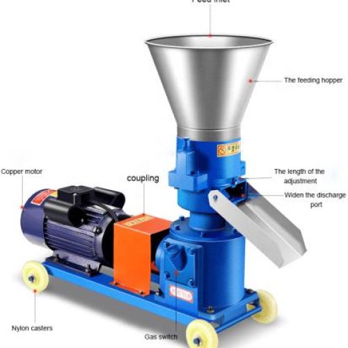 Made in India Pellet Machine 100 to 120 kg/hr with 5HP Motor