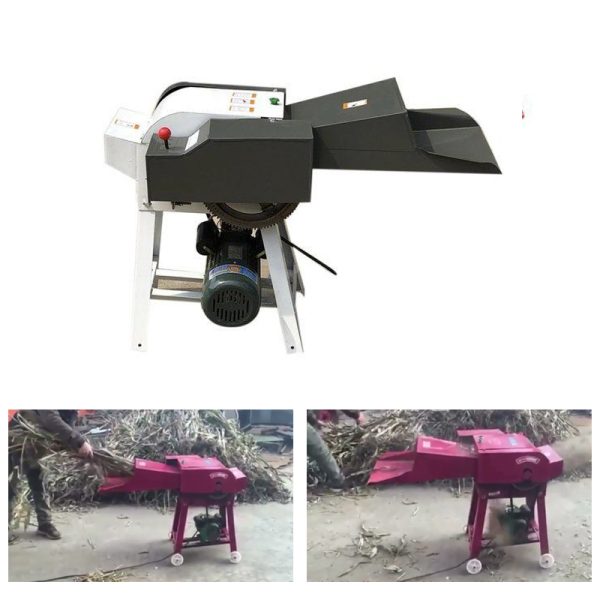 Heavy Duty Chaff Cutter 400-1200 Kg/hr with 3 HP Motor - Image 2