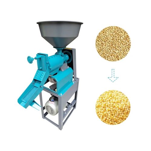 6N40 Mini Rice Mill Machine With 3hp Motor