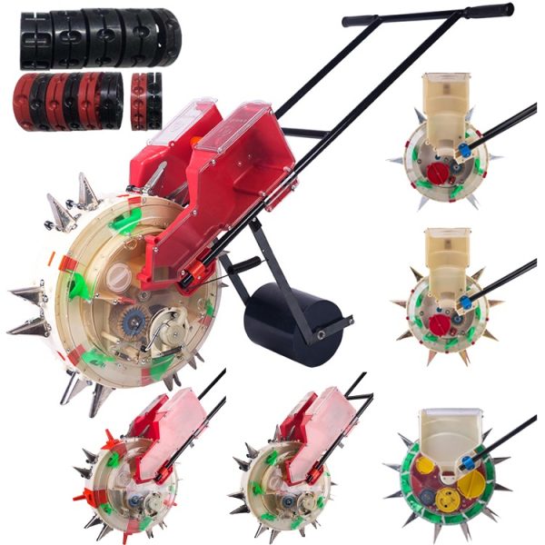 Double Barrel Manual Seeder and Fertilizer for Agriculture Purposes - Image 3