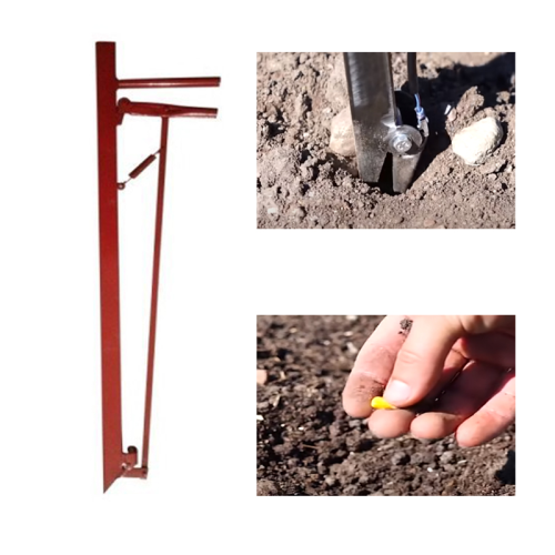 Manually Operated Seed with Fertilizer Dibbler, CRC Body (1.5 inch Diameter)