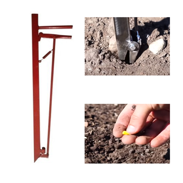 Manually Operated Seed with Fertilizer Dibbler, CRC Body (1.5 inch Diameter)
