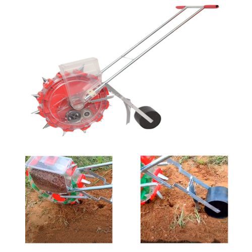Single Barrel Drum Seeder For Agriculture Purposes, (Hand Push Seeder)