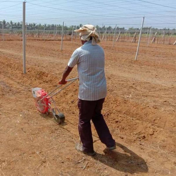 Single Barrel Drum Seeder For Agriculture Purposes, (Hand Push Seeder) - Image 5