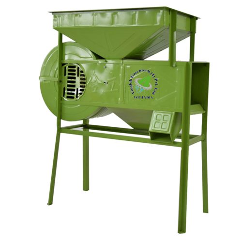 Paddy Maize Cleaner Machine With 1HP Motor, 500-600 kg per hr Production Capacity