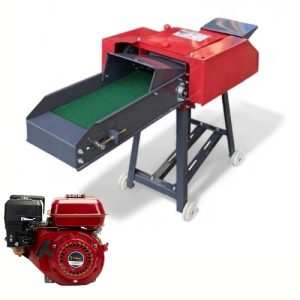 Heavy Duty Chaff Cutter Machine With 7.5 HP Petrol Engine - 4 Stroke