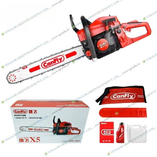 58CC Petrol Chainsaw with 22 inch Guide Bar - Image 3
