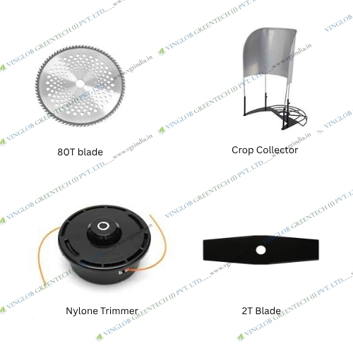 52CC Side Pack Brush Cutter Machine -2 Stroke Engine - Image 4