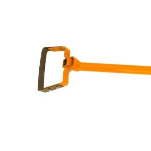 Manual Hand Hoe Heavy-Duty Garden Weeding Tool with Handle - 9 Inch