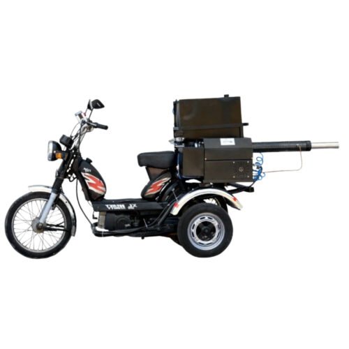 Vehicale Mount Single Barrel Thermal Fogging Machine with vehicle – Model SSE 1100