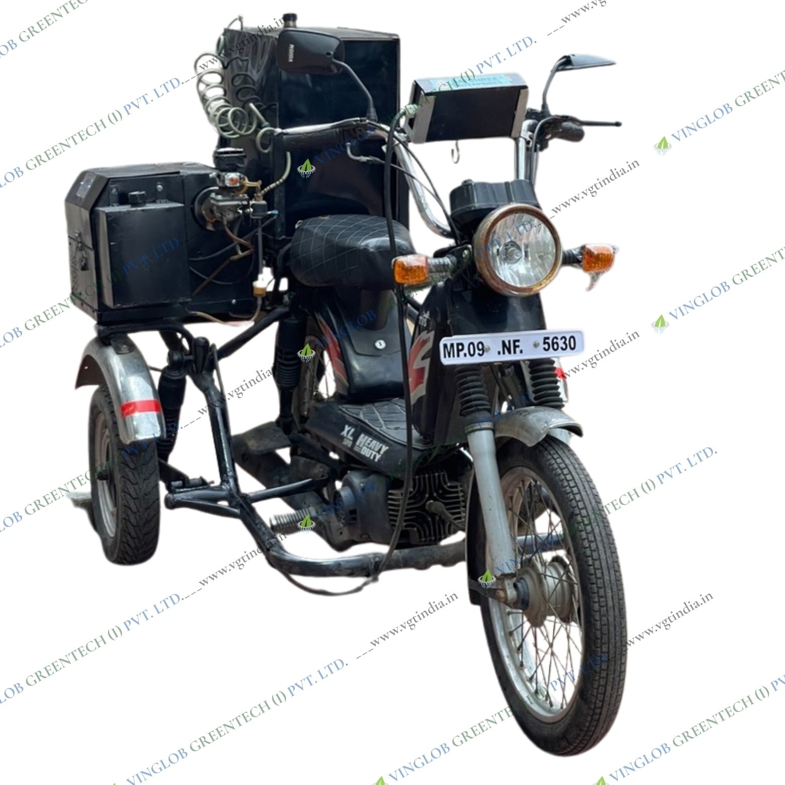 Vehicale Mount Single Barrel Thermal Fogging Machine with vehicle - Model SSE 1100 - Image 2