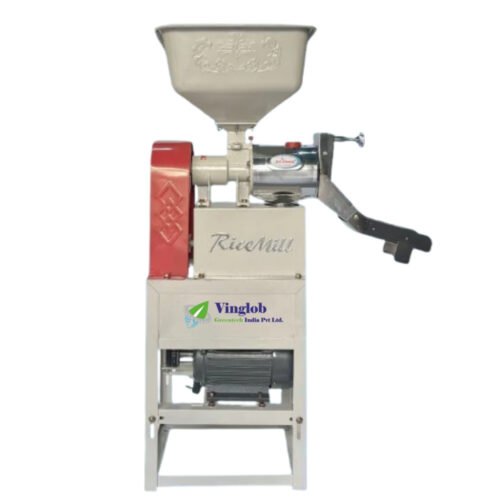 6N40 Chrome Type Rice Mill Machine with 3HP Single Phase Motor