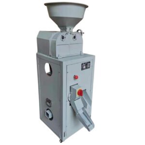 Semi Automatic De-husker and Polisher Rice Mill with 3HP Motor