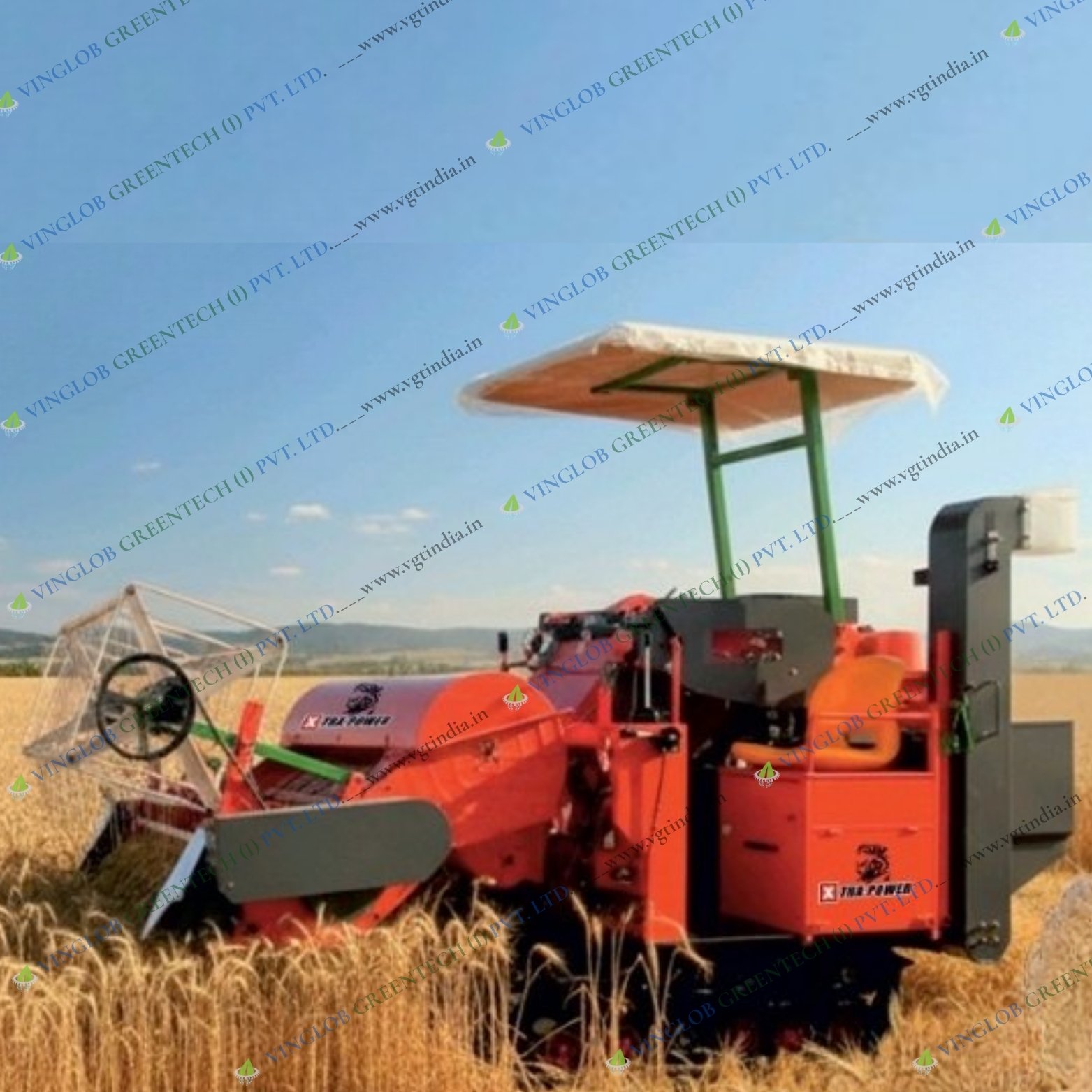 28HP Multi Crop Harvester Machine -Diesel Engine - Image 6
