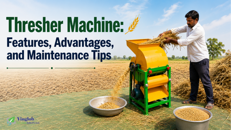 Thresher Machine: Features, Advantages, and Maintenance Tips