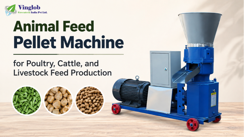Animal Feed Pellet Machine for Poultry, Cattle, and Livestock Feed Production