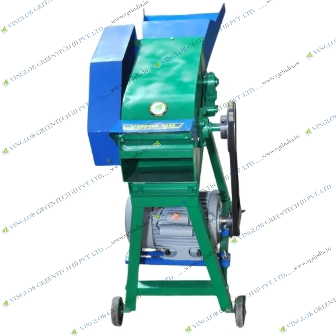 Horizontal Chaff Cutter/Grass Cutter Machine with 2 HP Motor, Cutting Capacity 200-400 Kg/hr - Image 4
