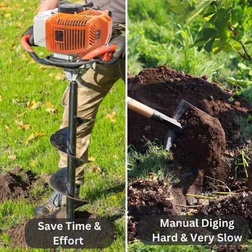 68 CC 4-Stroke Petrol Earth Auger (Only Engine) - Image 8