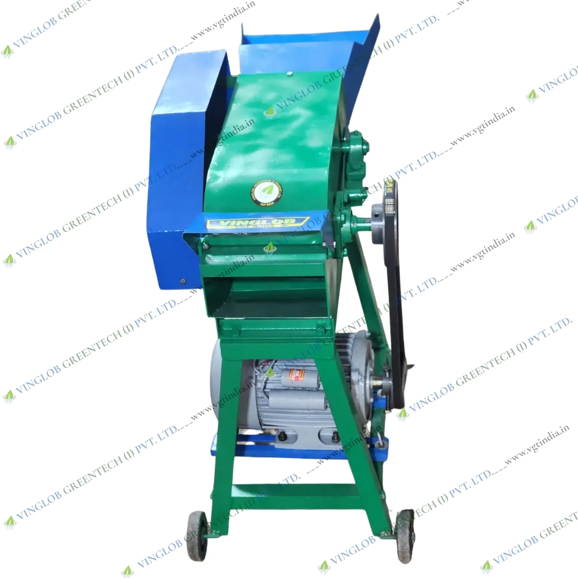 Horizontal Chaff Cutter/Grass Cutter Machine with 2 HP Motor, Cutting Capacity 200-400 Kg/hr - Image 2