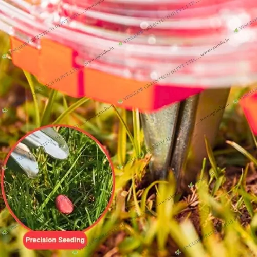 Double Barrel Manual Seed Cum Fertilizer Seed Drill - Image 6