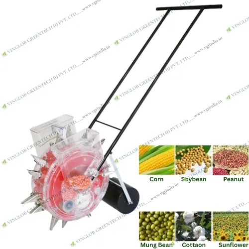 Double Barrel Manual Seed Cum Fertilizer Seed Drill - Image 2