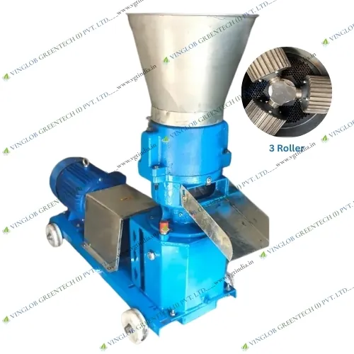 Animal Feed Pellet Machine With 10 HP Motor
