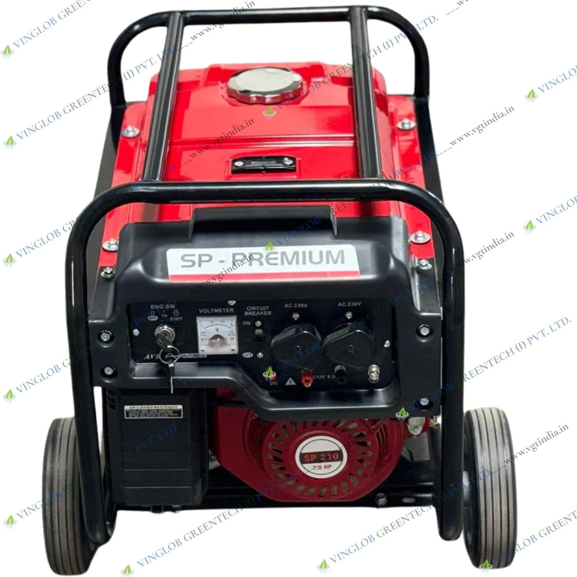 Premium Portable Petrol Engine 5KVA Generator