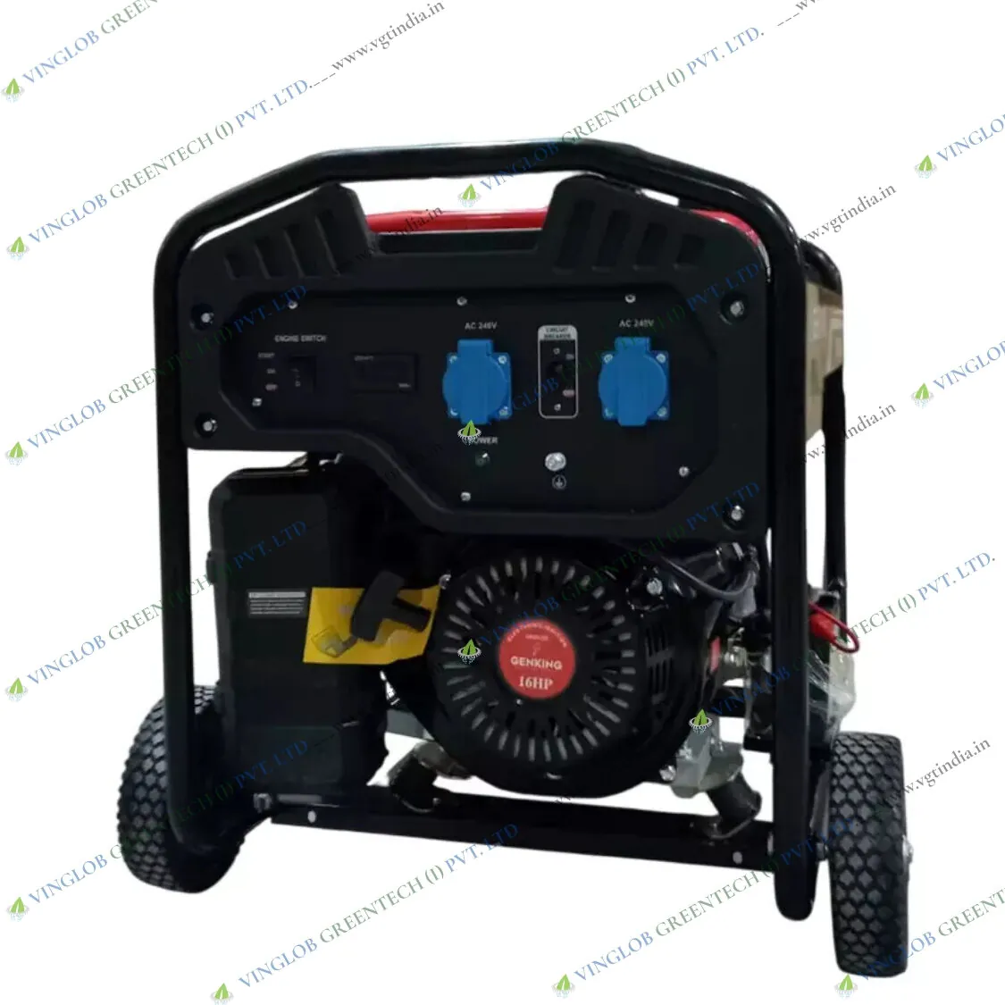 Portable Petrol Engine Generator - 7.5 KVA