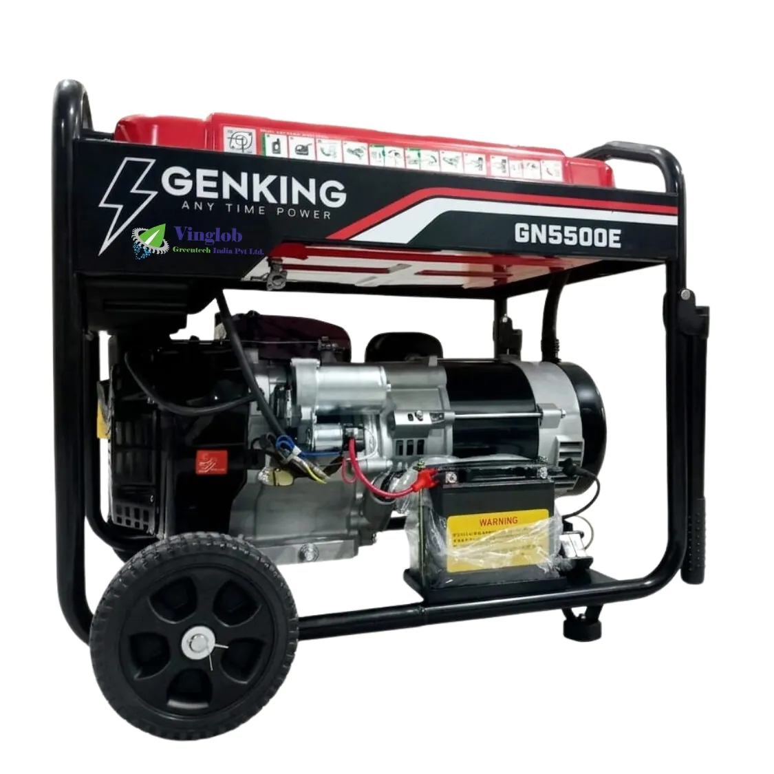 Portable Petrol Engine Generator - 7.5 KVA