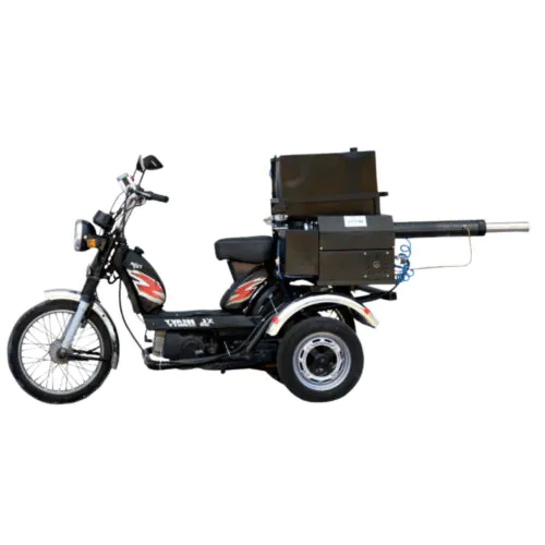 Vehicale Mount Single Barrel Thermal Fogging Machine with vehicle – Model SSE 1100