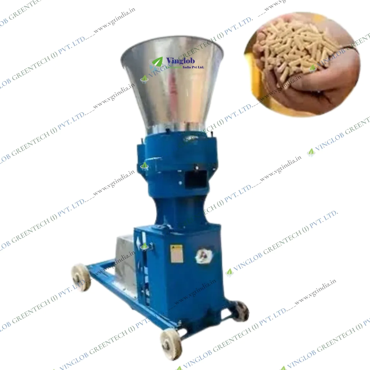 Animal Feed Pellet Making Machine - 30HP Three Phase - Image 2