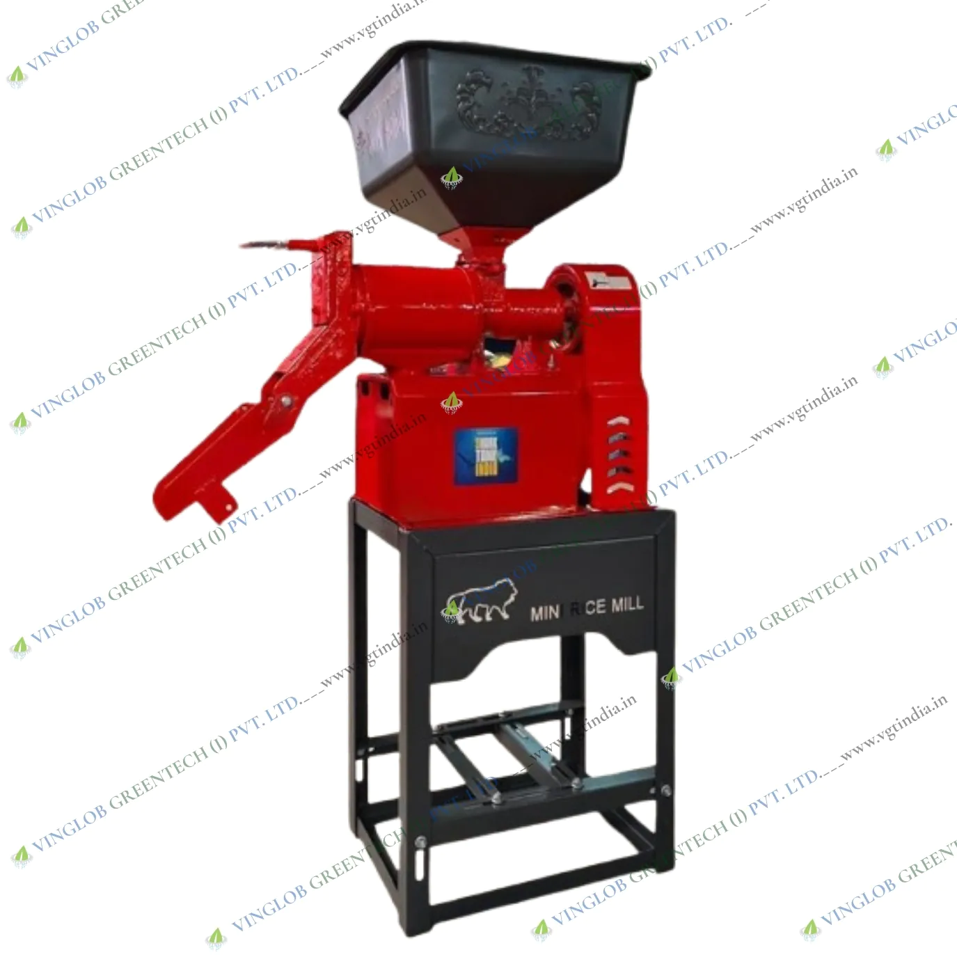Domestic Rice Mill Machine 3HP Single Phase - 6N40 Iron Type