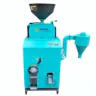 Semi-Automatic De-husker Cum Polisher Rice Mill with Blower