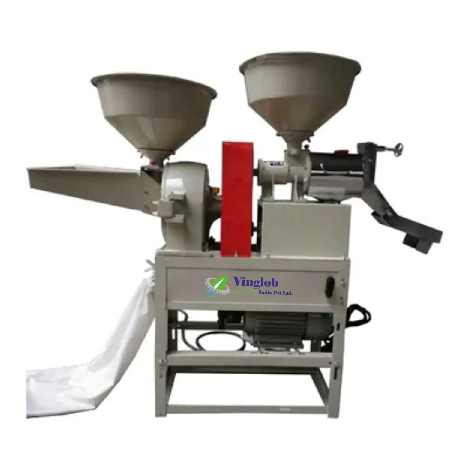 Combined Rice & Flour Mill With 3 HP Motor Single Phase